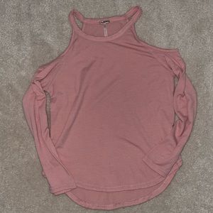 Cold shoulder top